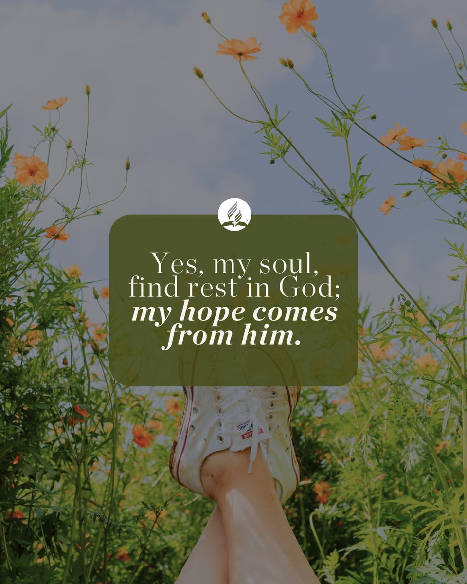 AdventistIAD's tweet photo. โจ โIn moments of silence and waiting, we find peace and the assurance that God is in control. When everything seems uncertain, let us remember that He is our rock and our hope.โ ๐
#MyBibleSays #HopeInGod #EternalTrust #SafeRefuge https://t.co/bd41V6qq0V
