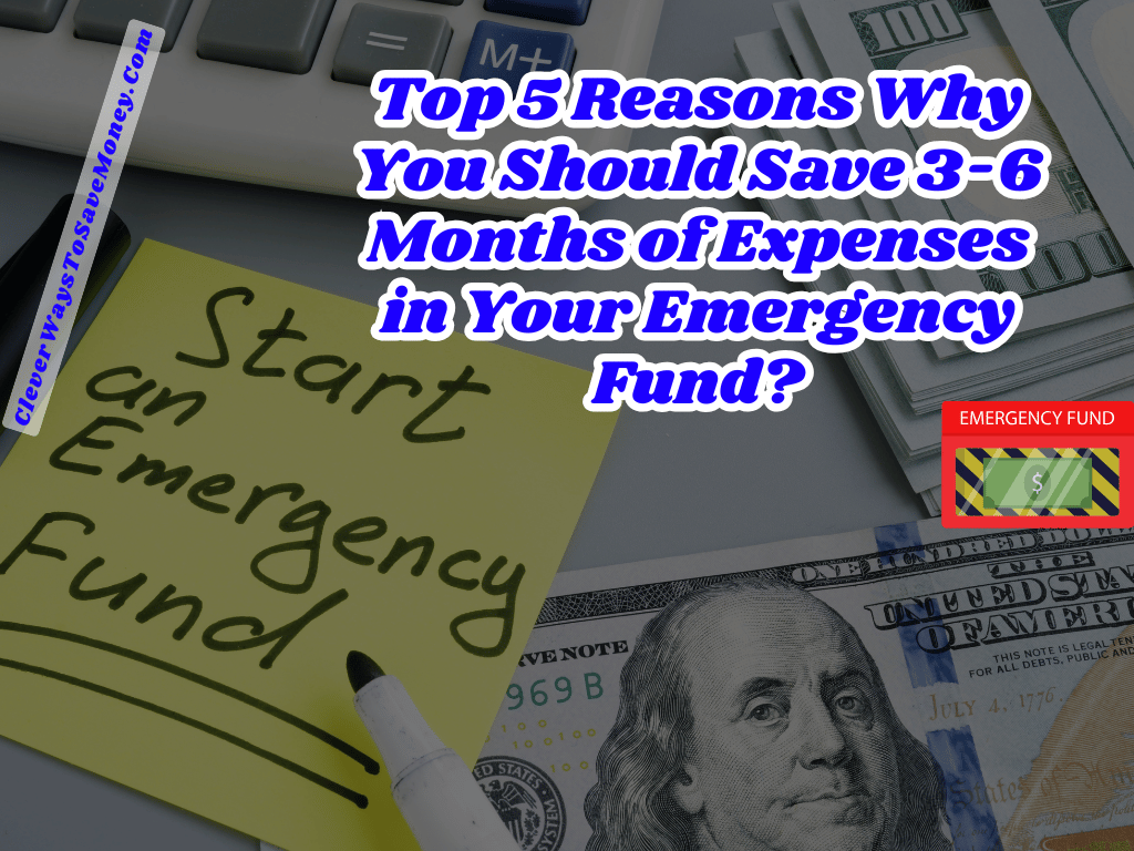 CleverSaveMoney's tweet photo. https://t.co/1AI2jnXagy

Top 5 Reasons Why You Should Save 3-6 Months of Expenses in Your Emergency Fund

#cleverwaystosavemoney #emergency #EmergencyFunds #emergencysavings #savingsforkids #savingsforemergency #3to6monthsexpenses #savingforretirement #savingforahome https://t.co/LtjSm0x7pS