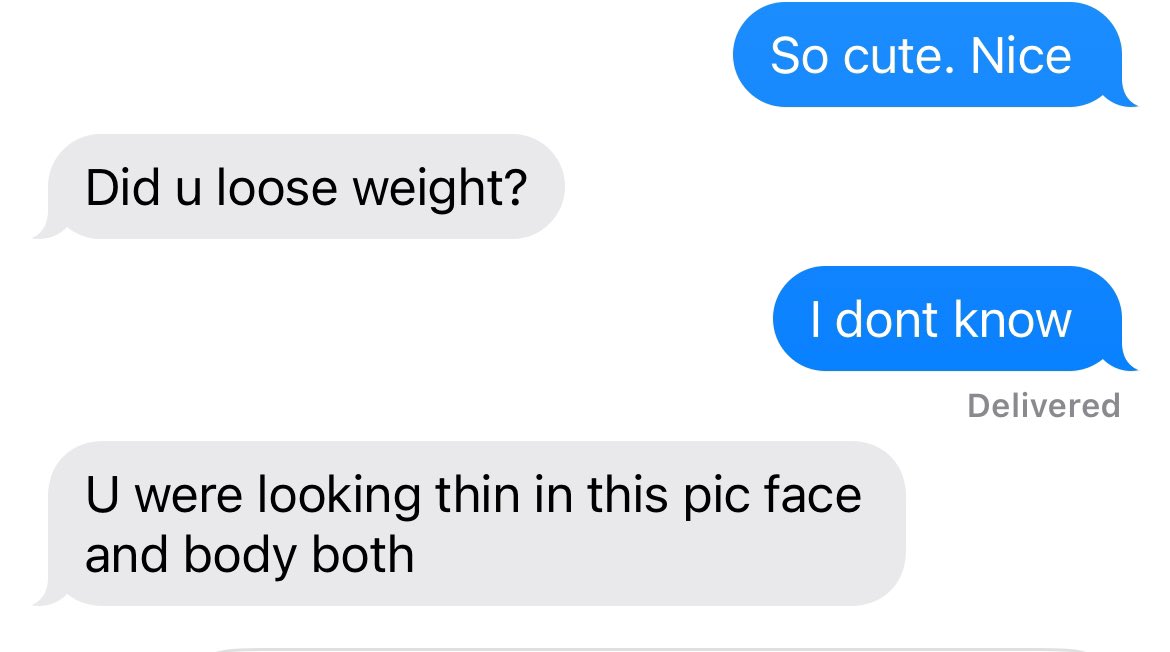 No one:
Absolutely no one:
My mom when I send her a Halloween pic even though she saw me 1.5 weeks ago: