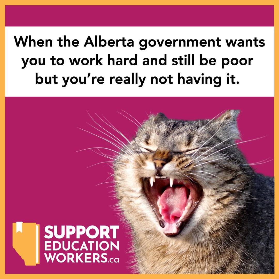 CupeAB's tweet photo. #AbLeg #AbPoli #AbLab #WagingAhead #WorkersDemandBetter #Workers #Alberta https://t.co/oDgI9CaLwc