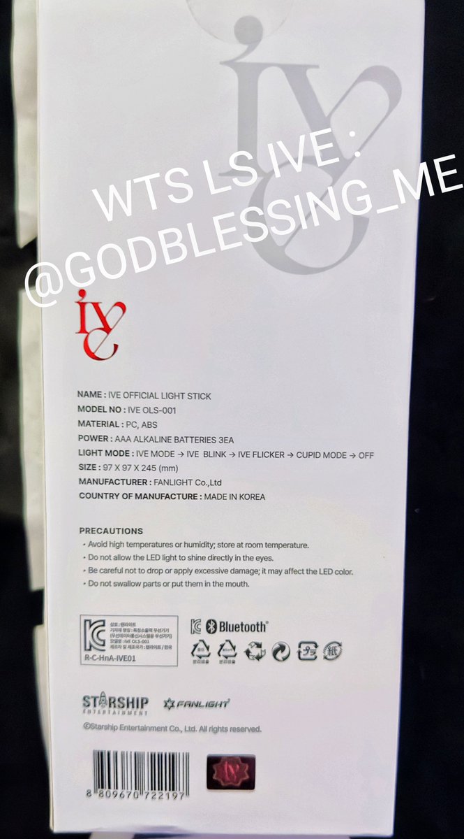 godblessing_me's tweet photo. WTS | WANT TO SELL
LIGHTSTICK | LS
IVE

💸 650k bisa nego (inc packaging)

🔦 Official Light Stick
👍 Good Condi
📦 CO 🍊 / COD Palembang
📍 Palembang

Kindly DM me for more details/condi

Wts ls lightstick IVE #zonauang #wts #wanttosell #lightstick https://t.co/WFpbTGathg