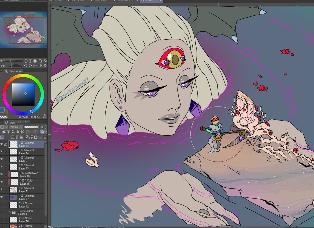 Ghibli inspired Chaos redraw for me Jellychu in the works.