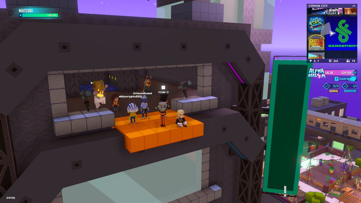 naitzugi (@naitzugi) on Twitter photo Come dance with me in the Cypher City Experience in 💃🕺<a href="/TheSandboxGame/">The Sandbox</a>. Make sure to bring your boogie shoes 🩰 register-landings.sandbox.game/alphaseason4-s… #TheSandbox #AlphaSeason4 #AS4SocialChallenge Come dance with me in the Cypher City Experience in 💃🕺<a href="/TheSandboxGame/">The Sandbox</a>. Make sure to bring your boogie shoes 🩰 register-landings.sandbox.game/alphaseason4-s… #TheSandbox #AlphaSeason4 #AS4SocialChallenge