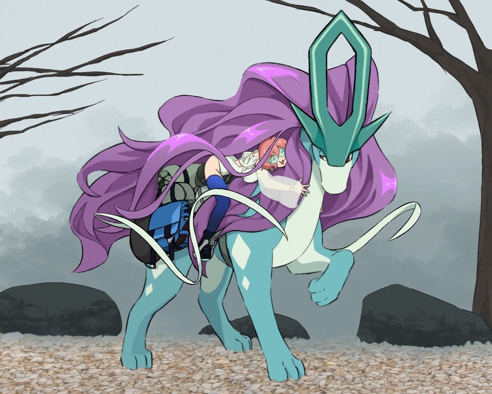 Chapp3rrr's tweet photo. Had fun drawing a Fluffy Camper Suicune 😚🥰
 #Pokemon #pokemontrainer #fanart #camper #legendarypokemon #suicune https://t.co/mgBGN2jqxx