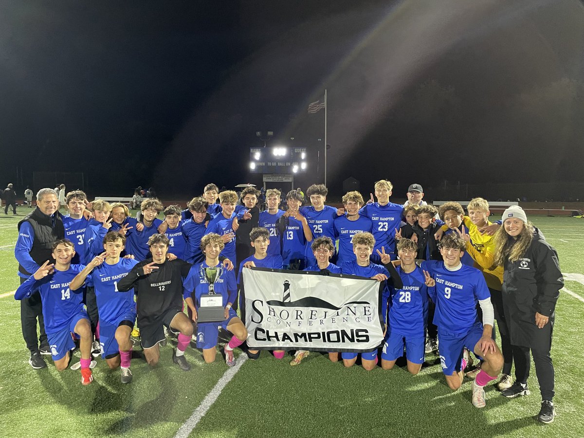 Shoreline Conference Champions!!! 2-1 victory over Old Saybrook. Let’s go Bellringers!!