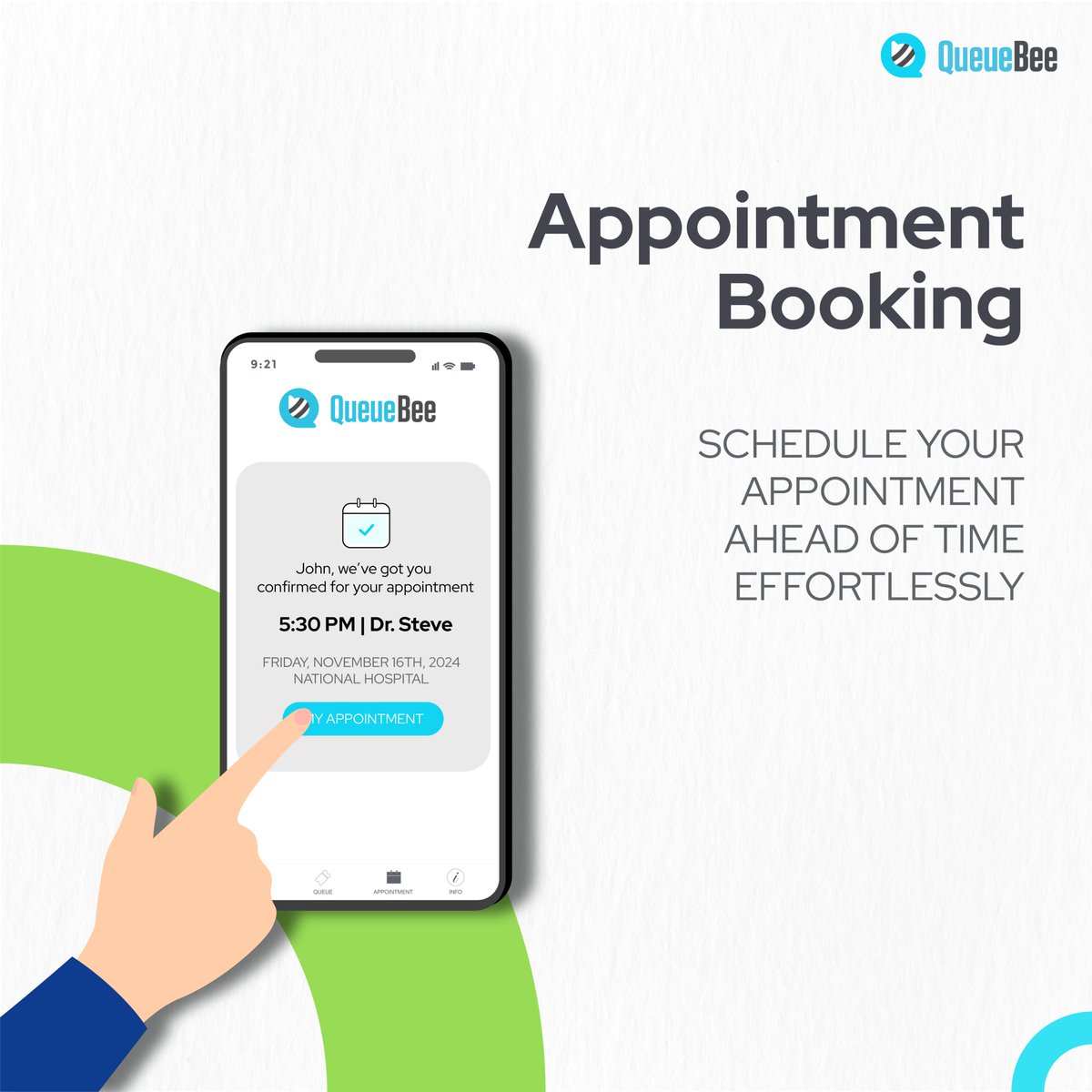 Im_QueueBee's tweet image. Transform your customer experience with Queuebee&apos;s all-inclusive &amp;amp; seamless solutions😎:
1. Queue Management System
2. Appointment Booking
3. Customer Feedback
4. Digital Signage

Elevate your operations and enhance customer satisfaction with us today!
#queuebee #queuebeesolution