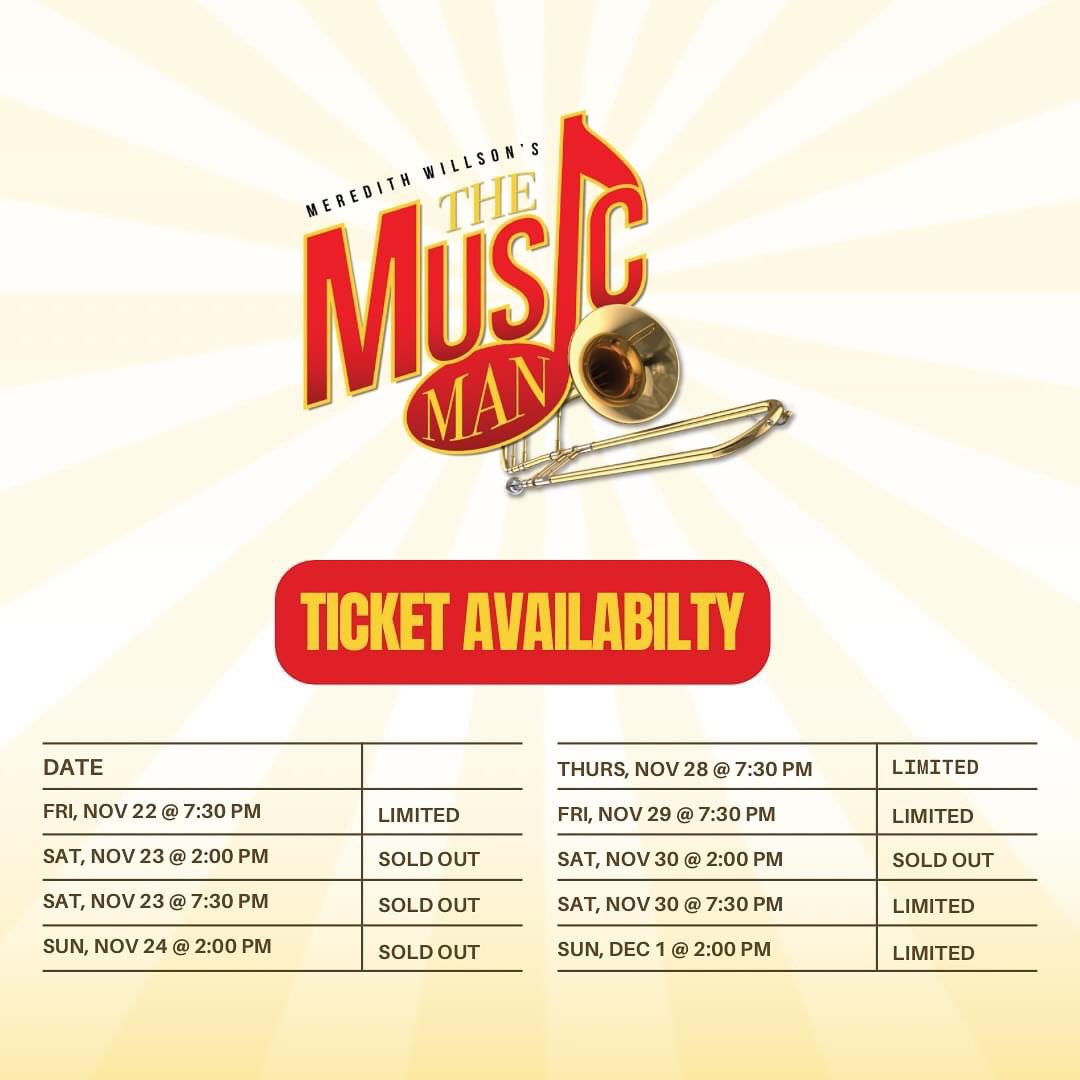 MsGoldbergEDU's tweet photo. Looking for some amazing local talent this November? Tickets are almost sold out to Theatre Aurora‘s production of the Music Man.  The adults and children in this show are mesmerizing. I’m only a little biased.  https://t.co/Q03V0xQFSN https://t.co/PGczvwcGQg