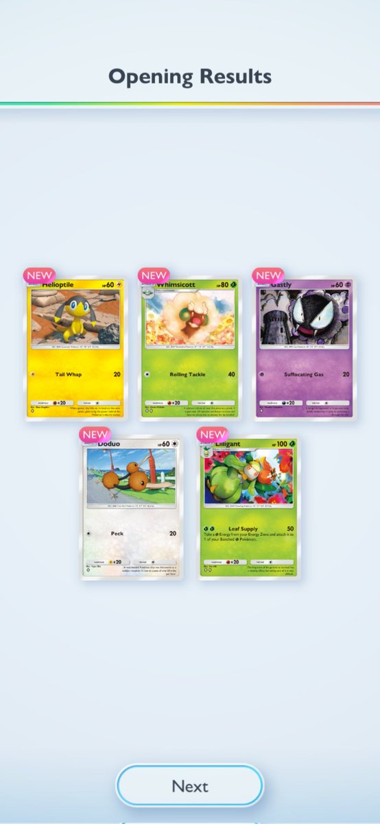 LateNightsLA's tweet photo. Pretty good start! #PokemonTCGPocket #Pokemon https://t.co/fHU0CaRexd