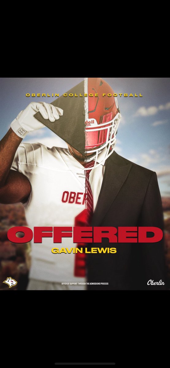 gavin lewis (@iamgavin13) on Twitter photo #AG2G highly blessed to receive my 7th offer from Oberlin University
<a href="/coopsiud/">Cooper Siudak</a> <a href="/RecruitGeorgia/">Recruit Georgia</a> #AG2G highly blessed to receive my 7th offer from Oberlin University
<a href="/coopsiud/">Cooper Siudak</a> <a href="/RecruitGeorgia/">Recruit Georgia</a>