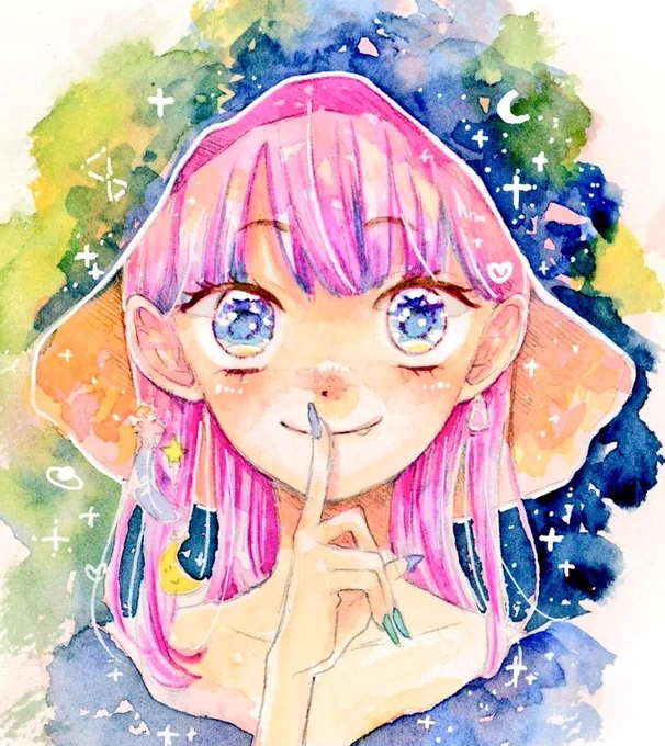 ここ数年の絵の詰め合わせです#アナログイラスト #ハロウィンイラスト 