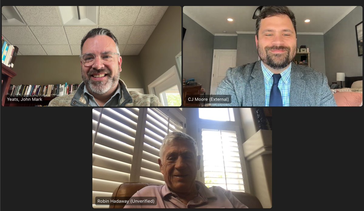 Congratulations, CJ Moore (Ph.D.-Missiology)! He defended his dissertation, THE ART OF PLODDING: WILLIAM CAREY’S RESPONSE TO FRUITLESS LABOR AS A CORRECTIVE MODEL FOR MISSIONARIES TODAY. Dr. Robin Hadaway and Dr. John-Mark Yeats served on his committee.