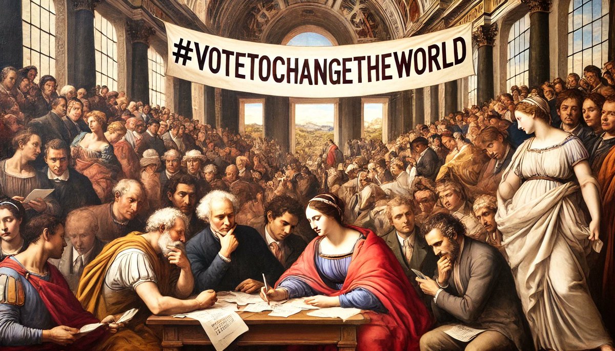 punkpoll's tweet image. Still #VoteToChangeTheWorld 👍👎