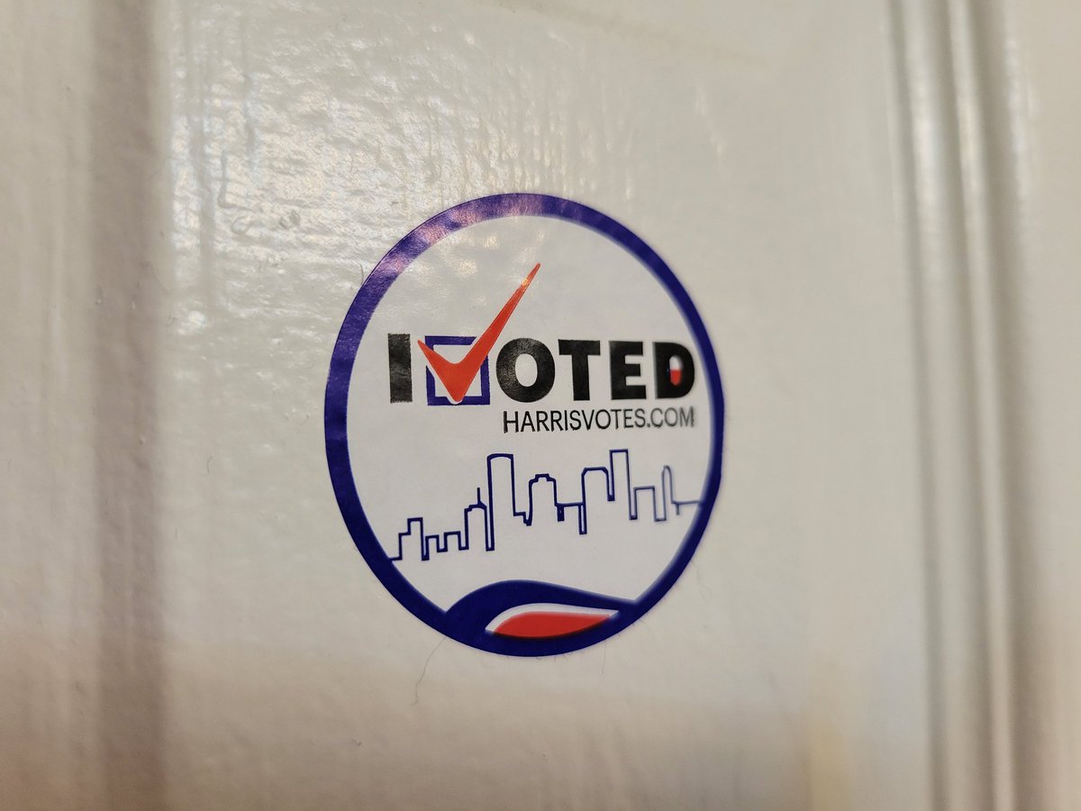 Well, that was easy enough. First time I ever did early voting instead of waiting until election day.