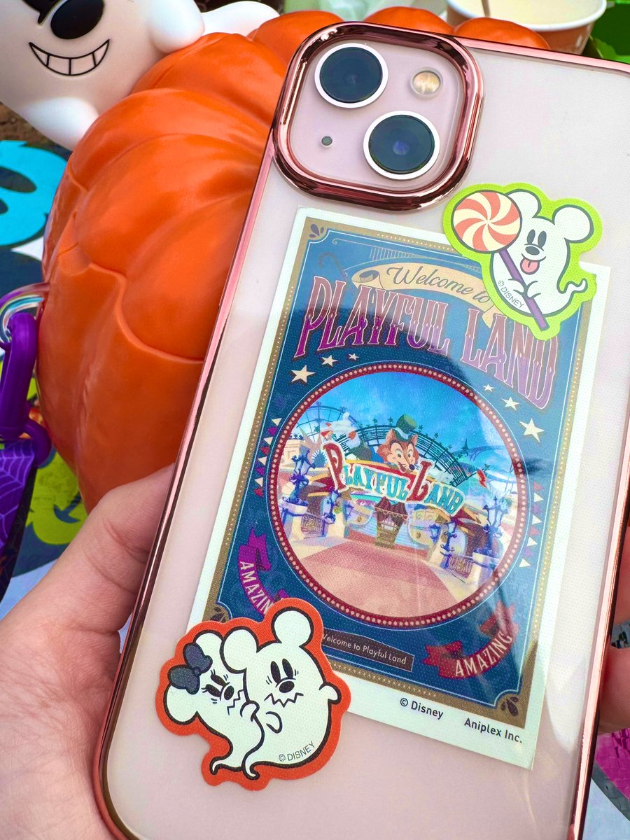 nosuke_5020's tweet photo. スマホ���ハロウィン仕様にした！🎃
プレイフルランドかわいいよ🥰 https://t.co/T6kBALG18p