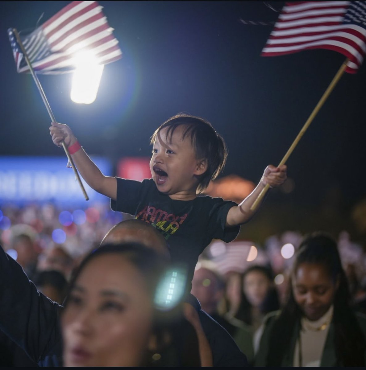 Oh my goodness. I can’t get over this photo. This little kid is why we are fighting &amp; who we are doing it for. ❤️