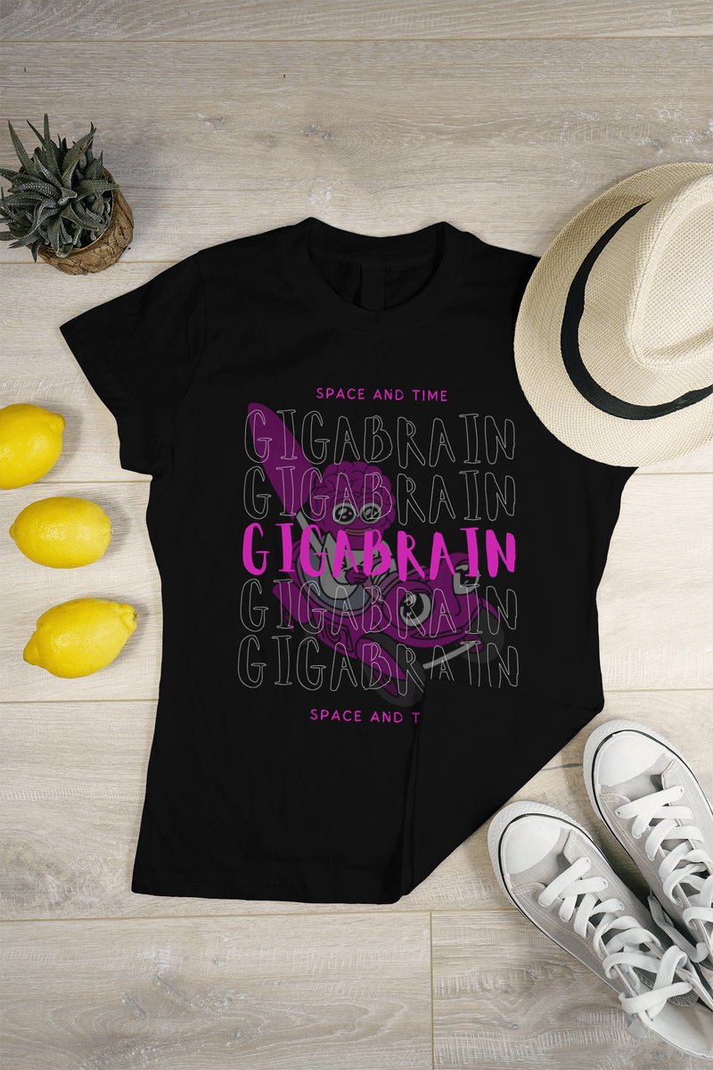 My T-shirt mockup for <a href="/SpaceandTimeDB/">Space and Time</a> contest.

Adorable #GigaBrain on a toy car.
Would really love to have this merch.