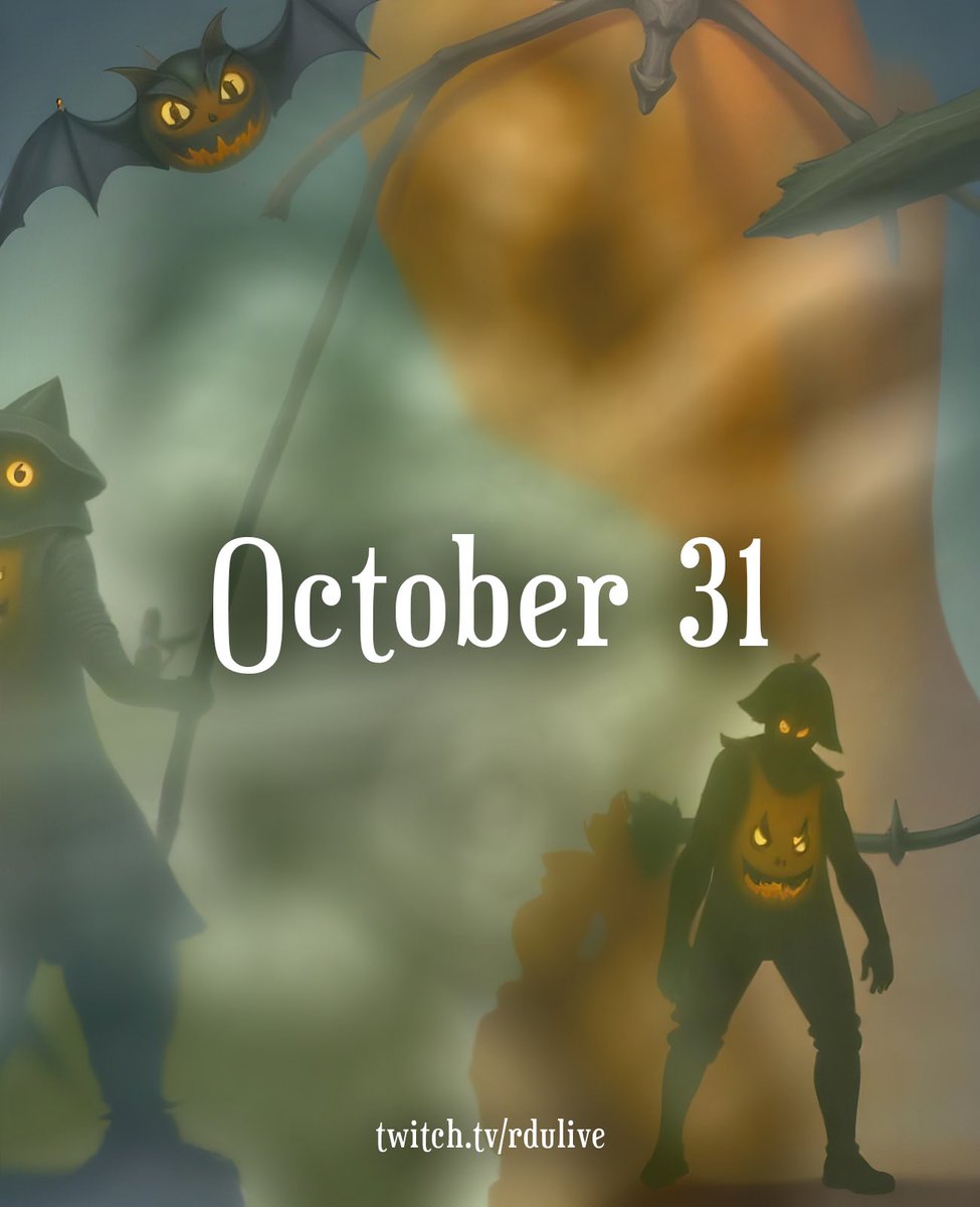 Halloween Stream Tomorrow! 

Guess my costume 🤔