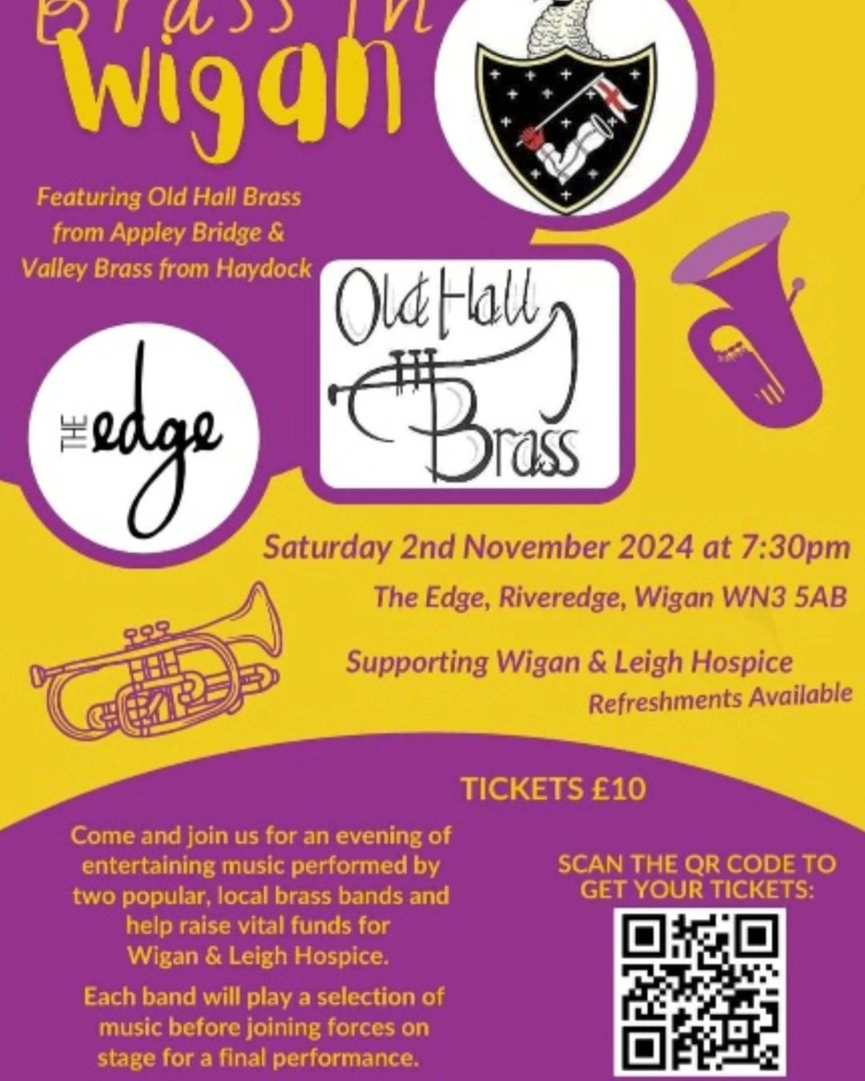 Old Hall Brass (@oldhallbrass) on Twitter photo Great rehearsal last night with <a href="/valleybrassband/">Valley Brass Band</a> ahead of rour concert on Saturday <a href="/TheEdgeWigan/">TheEdge</a> for <a href="/WL_Hospice/">Wigan & Leigh Hospice</a> .
Get your tickets from quaytickets.com/theedge/en-GB/…
Or available on the door! Great rehearsal last night with <a href="/valleybrassband/">Valley Brass Band</a> ahead of rour concert on Saturday <a href="/TheEdgeWigan/">TheEdge</a> for <a href="/WL_Hospice/">Wigan & Leigh Hospice</a> .
Get your tickets from quaytickets.com/theedge/en-GB/…
Or available on the door!