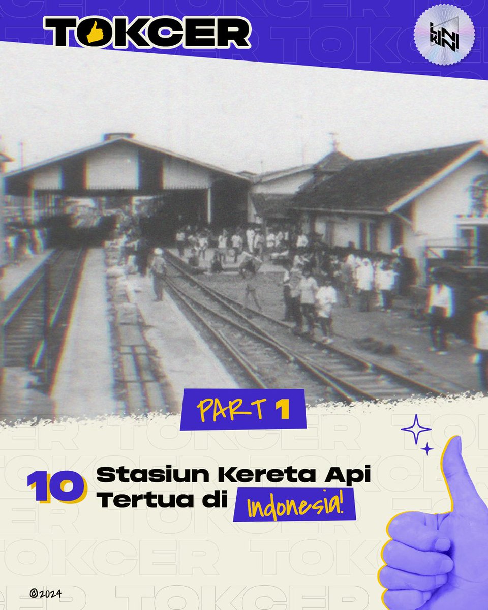 Beritasatu's tweet photo. Commuters, di Indonesia ada stasiun kereta api yang umurnya udah lebih dari 100 tahun lho!
Ada yang masih aktif, ada juga yang udah tinggal kenangan.
Penasaran ada stasiun apa aja?
Yuk, cek Instagram @LINIKIINI_ID
#LINIKINI #Tokcer #Stasiun #keretaapi #Indonesia https://t.co/XEqbVKAvmK