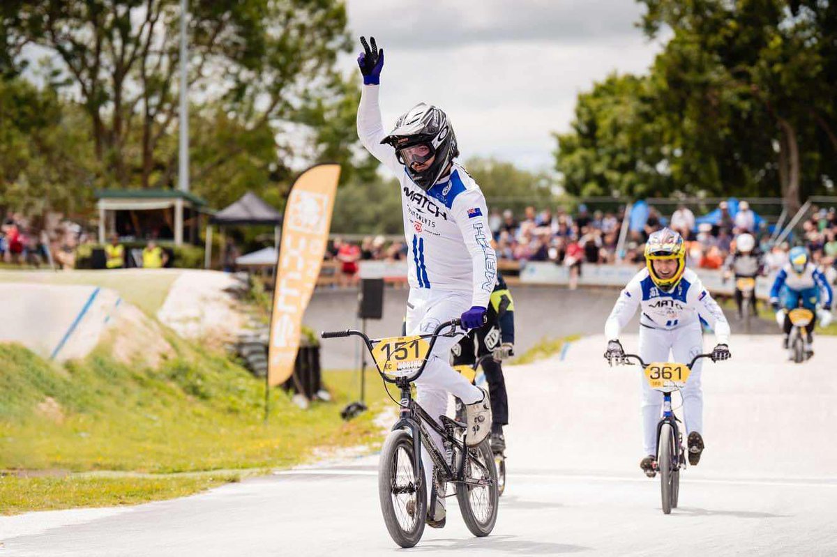 HooncorpE's tweet photo. Not content with simply being a champion sim racer, @Lewisa151 is also a champion BMX rider! 

At the recent North Island champs in Cambridge, he took 1st in the 17-24 male 20" and the 17-24 male 24" competitions!

#Hooncorp #eSports #BMX https://t.co/r0MPMvDKHD