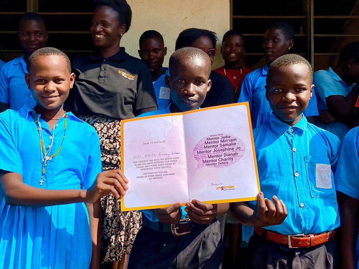 EngenderGirls's tweet photo. Every candidate deserves success!
P.7 Pupils in Mayuge & Iganga Districts under #Engender Rural Programme received mentorship in preparation for the PLE. We’re cheering them on to excel in their exams. 🌠 Best of luck to these future stars! ✨
#BrightFutures #EngenderGirls https://t.co/Qlhn1UIusu