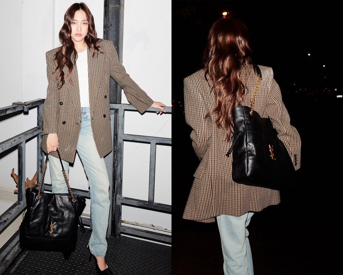 Thai Actress #FreenSarocha Showcases #YSL’s New Jamie 4.3 bagaholicboy.com/2024/10/saint-… #Sarocha #SarochaFreen #GirlFreen