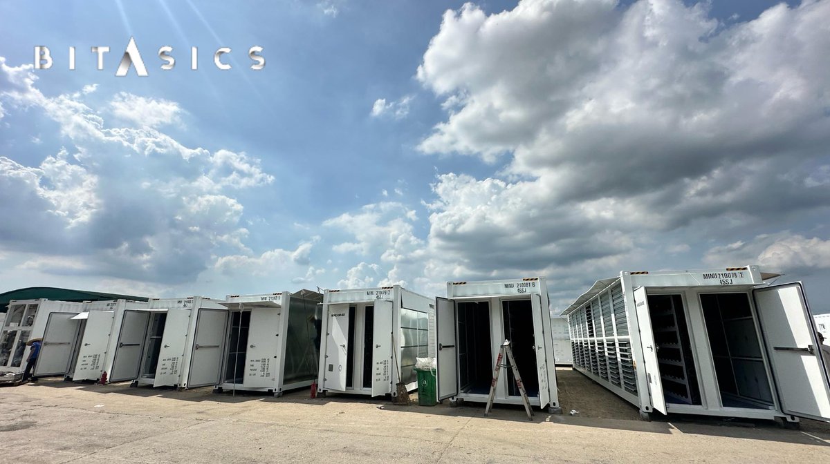 Bitasics's tweet image. @Bitasics  is happy to have delivered 8MW of containers to our valued client. We wish them great success starting at their new site! #DataCenter #BTC

Feel free to reach out to us for miner and container demands! sales@bitasics.com