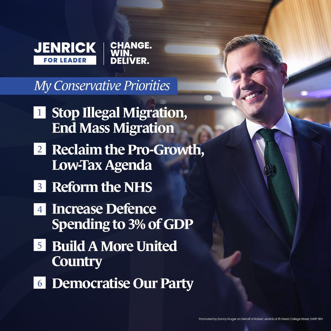 apple_shwn's tweet photo. If you are a @Conservatives member and haven’t voted in the leadership election, there is still time to vote online.
Vote today for
#VoteJenrick #JoinJenrick
@RobertJenrick https://t.co/kE6vi7kQQw