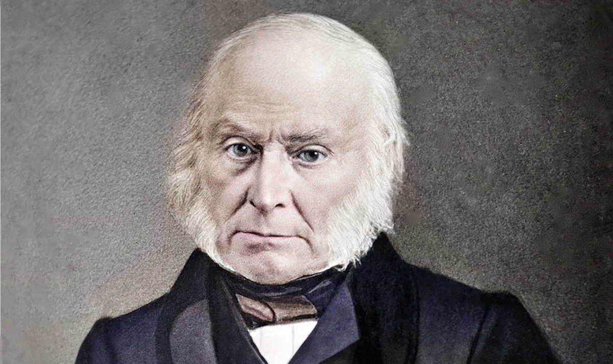 mariobianchi18's tweet image. Il #30ottobre 1735 nasceva #JohnQuincyAdams, 2° Presidente Usa. Scrisse saggi sulla situazione delle colonie nel Nuovo Mondo e fece parte del comitato di redazione della Dichiarazione di Indipendenza. Ma approvò anche un documento che tendeva a limitare i diritti degli stranieri.