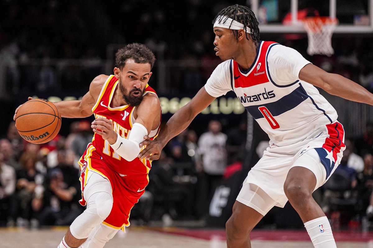 GAMEDAY !

Les Wizards reçoivent les Hawks à 00hce soir, après les avoir battus lundi soir.
Possible 2-0 ?
Kuzma est OUT.

LT possible.

D’ici là, on vous invite à lire le debrief du match de lundi par <a href="/apwnzu/">☁️☁️</a> ! C’est sa première !

washingtonwizardsf.wixsite.com/website/post/w…