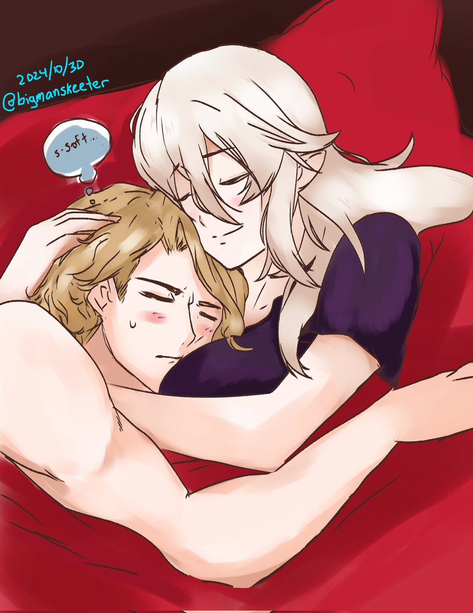 bigmanskeeter's tweet photo. Late night art for #corrianderweek2024 #fireemblem #fireemblemfates probably will finish the one on the left later lol (or not) https://t.co/8kaJITA83q