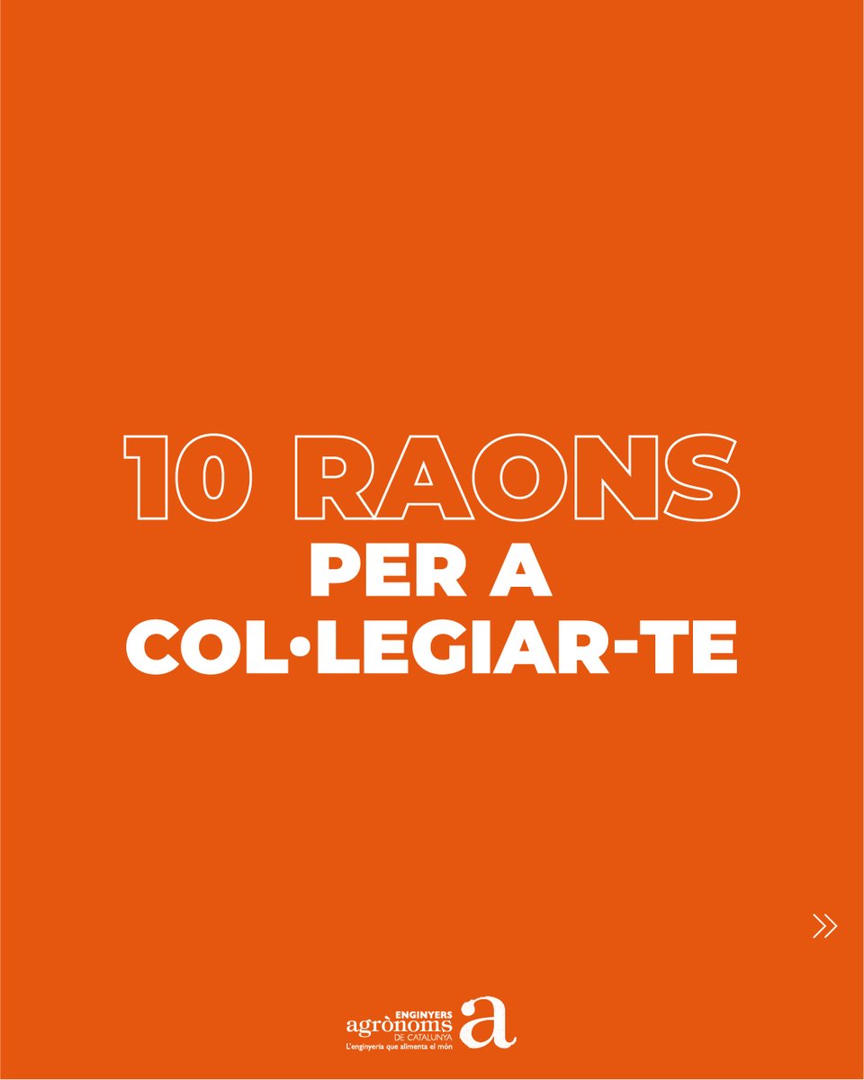Eng_Agronoms's tweet photo. Descobreix els beneficis de formar part de la nostra comunitat professional! 🌿 Per exercir com a enginyer/a agrònom/a a Catalunya, col·legiar-se és el primer pas. 👩‍🌾 👨‍🌾

Per col·legiar-te, accedeix a la nostra web i allà trobaràs tota la informació que necessites! 🌱 ✨ https://t.co/T67oCTaeNa