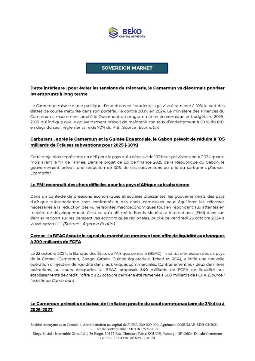 Beko Capital Advisory tweet media