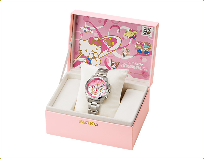 ⚠️コラボ商品📣🆕／ SEIKO（セイコー）より『ハローキティ新幹線