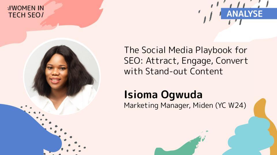 More and more brands are integrating social media and SEO and across various industries, they are reaping the benefits.

In our latest #WTSKnowledge article by Isioma Ogwuda. She covers everything you need to know about  integrating social media and SEO

womenintechseo.com/knowledge/soci…