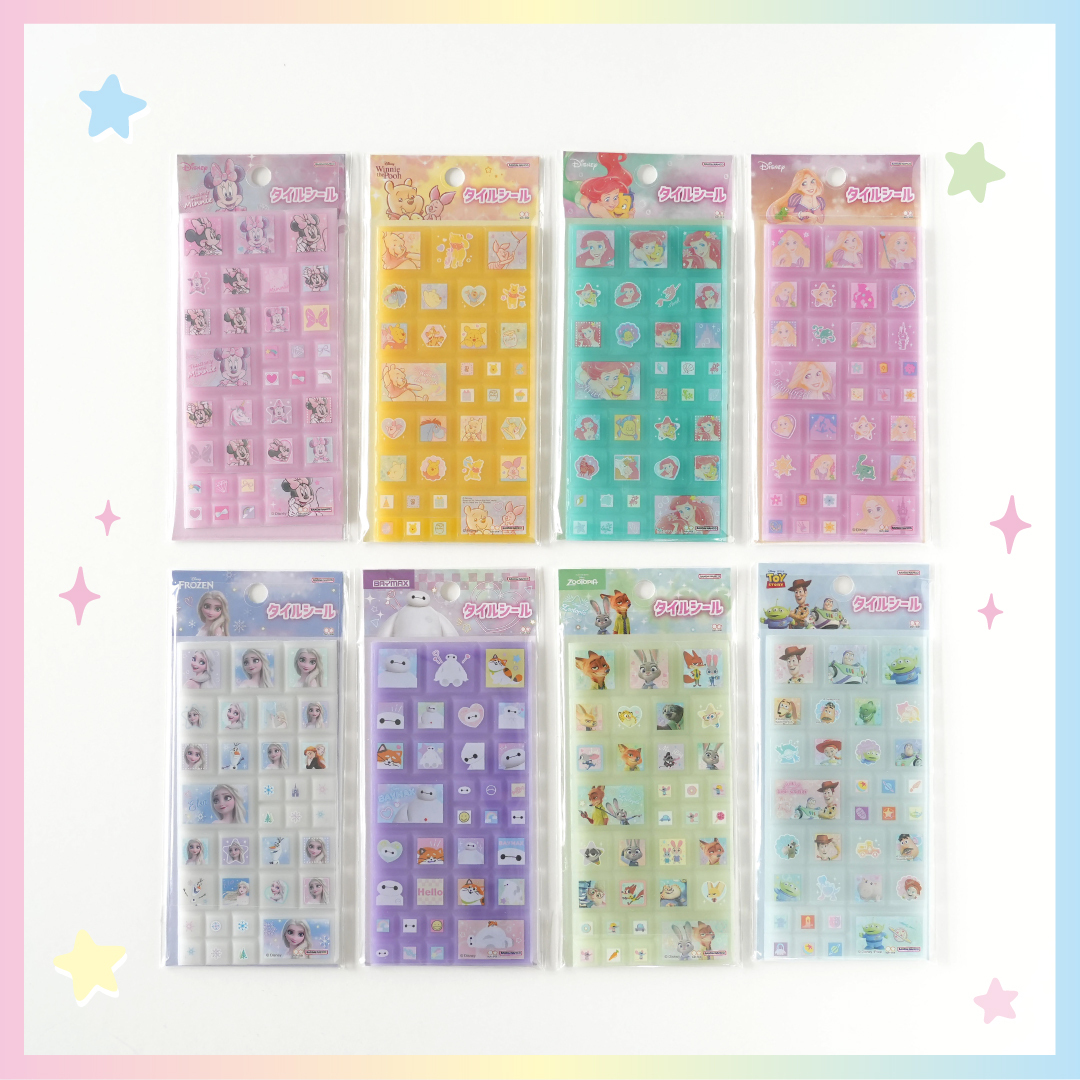 平成に流行ったタイル型シールが令和に登場❣ 