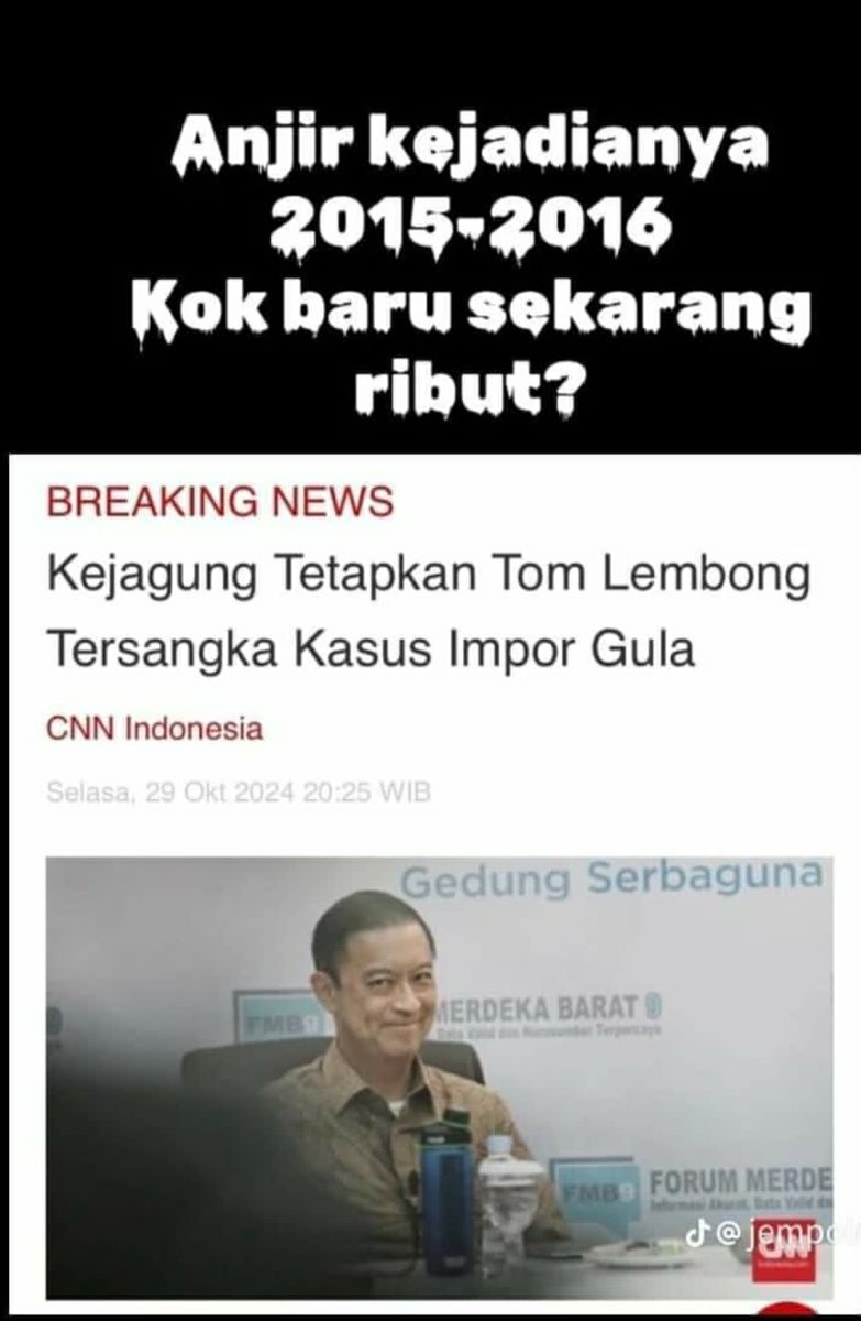 Boediantar4's tweet photo. Menarik ini. Dalam kurun waktu 2015-2024, ada 5 menteri berganti dan semua melakukan import gula.
Kelima menteri itu adalah :
#TomLembong (2015-2016),
#EnggartiastoLukita (2016-2019),
#AgusSuparmanto (2019-2020),
#MuhammadLutfi (2020-2022)
#ZulkifliHasan (2022-2024). https://t.co/UlyqnIDPV0