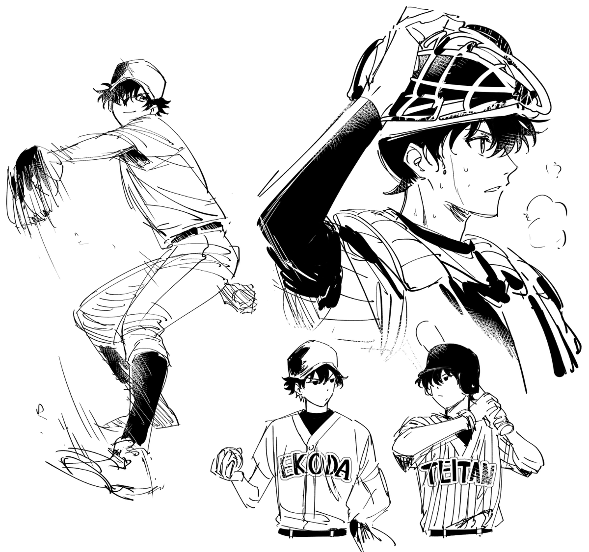 #快新 
投捕⚾️