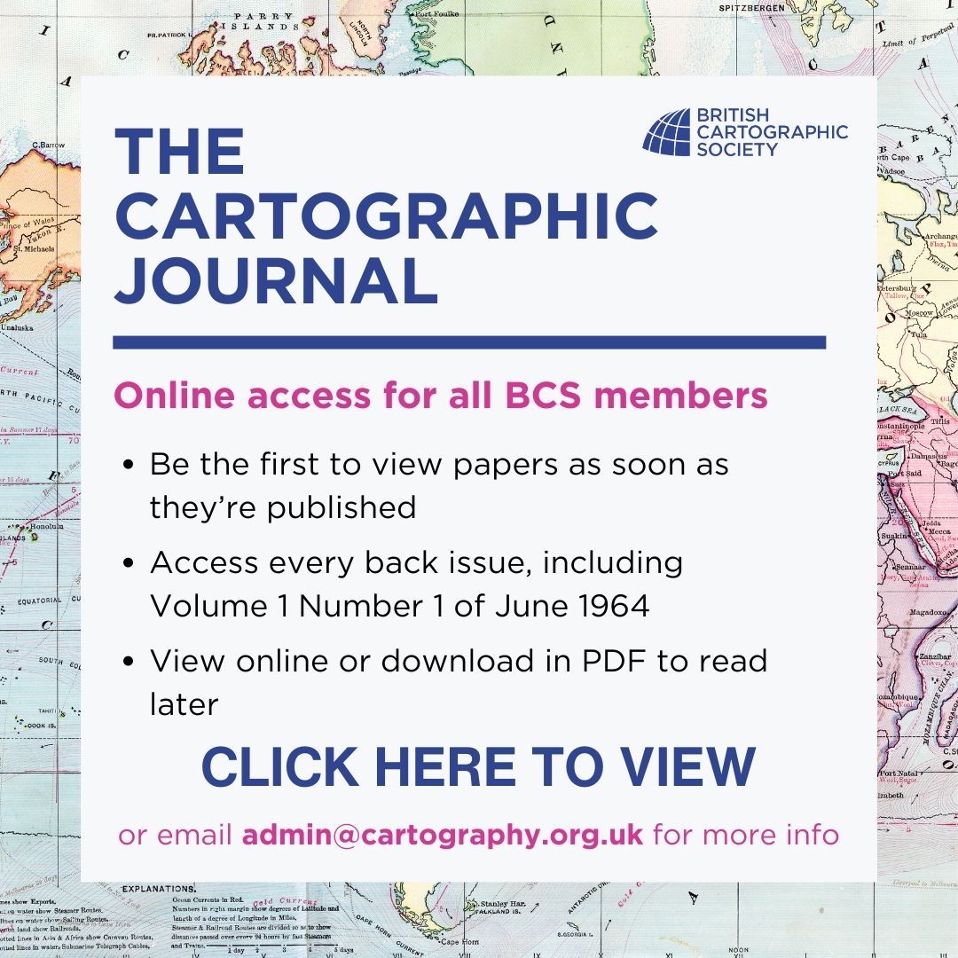British Cartographic Society tweet media