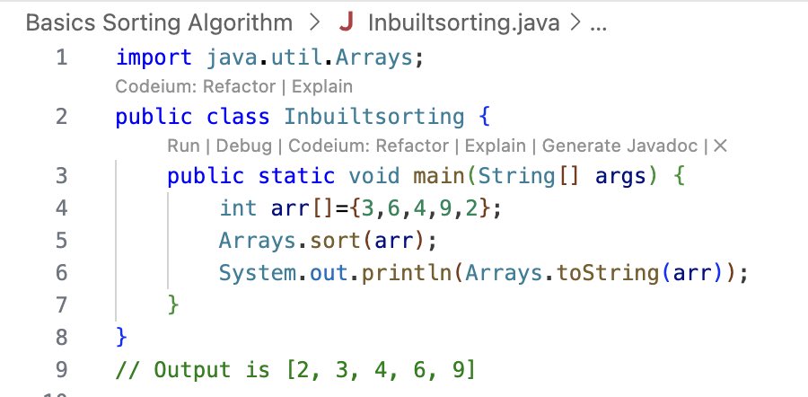 ✨ Leveraged Java’s built-in Arrays.sort() method for quick sorting! Efficiently sorted [3, 6, 4, 9, 2] to [2, 3, 4, 6, 9] in just one line Java’s library to the rescue! #Java #Coding #Sorting #Arrays #CodeNewbie #100DaysOfCode
