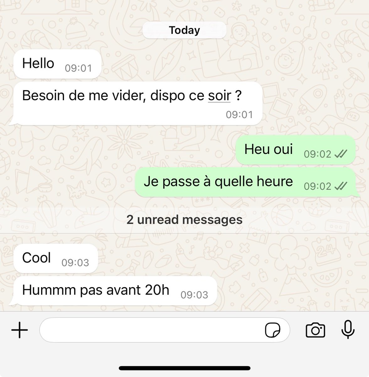 Y’en a un qui va ramasser ce soir 😈💦