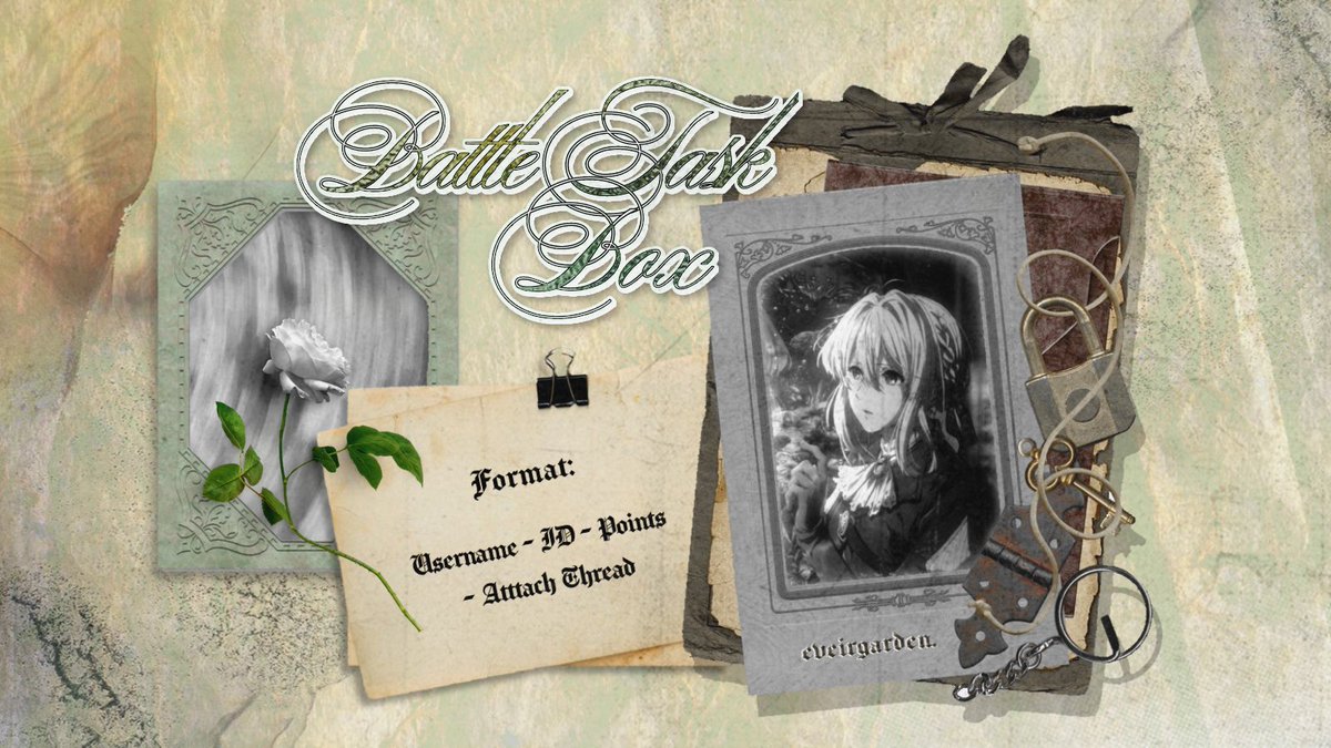 ㅤㅤ
𝐁𝐀𝐓𝐓𝐋𝐄 𝐒𝐈𝐌𝐔𝐋𝐀𝐓𝐈𝐎𝐍 𝐓𝐀𝐒𝐊 𝐁𝐎𝐗
ㅤㅤ