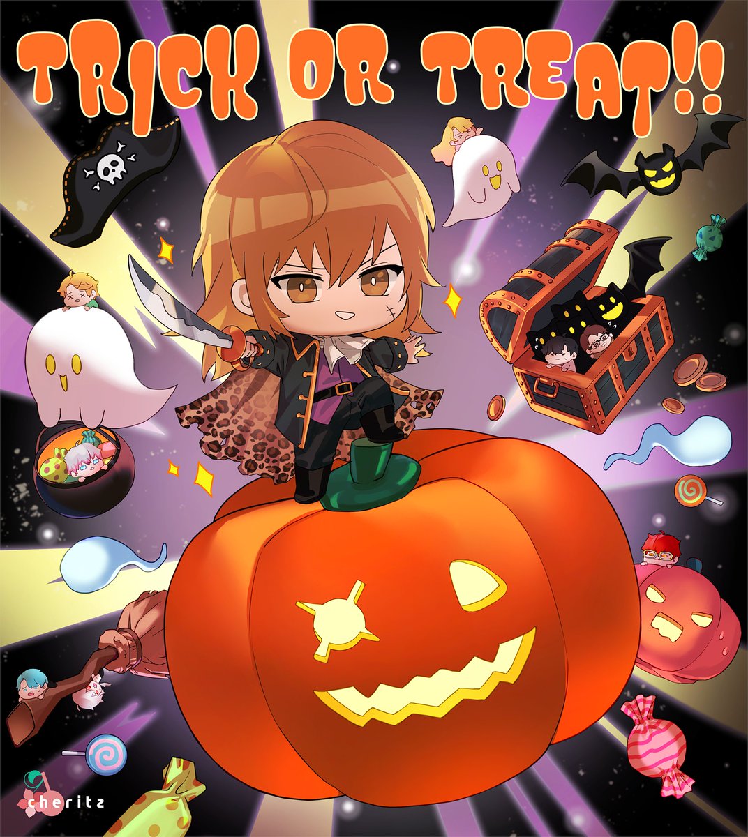 Cheritz_DL's tweet photo. 🎃Trick or treat !🎃 https://t.co/RRxCDx2Ys9