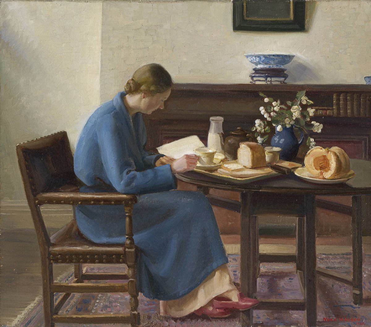 Nora Heysen- Breakfast-1935.