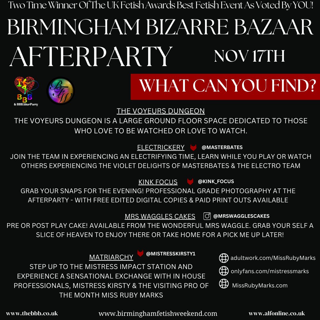BBB & BBB AfterParty Alt Fet Events tweet media