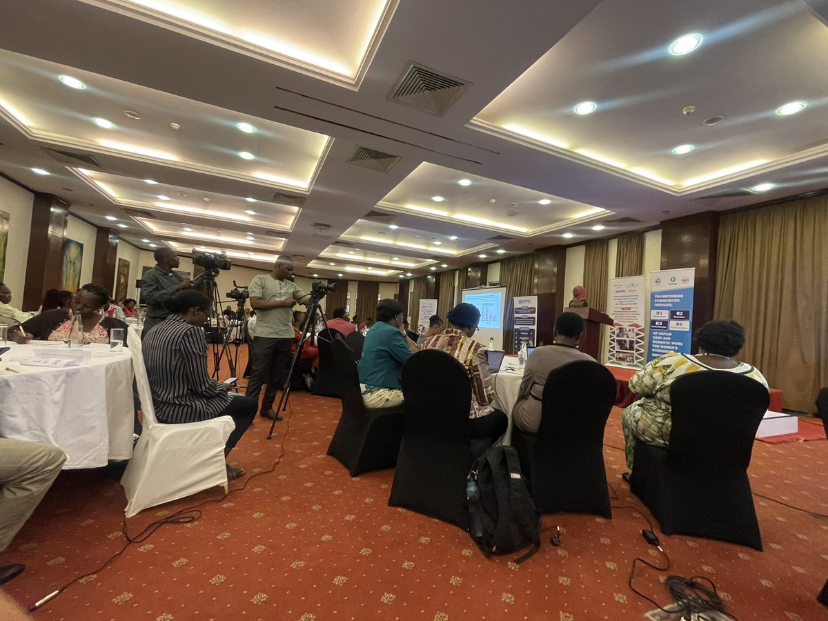 Participaing in a dialogue on shifting social norms on unpaid care and domestic work by <a href="/EPRC_official/">EPRC</a>  and <a href="/uwonet/">Uganda Women's Network</a> under funded by <a href="/CARE/">CARE (care.org)</a> at Serena hotel