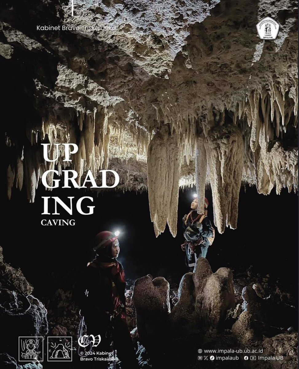 impalaub's tweet image. [UPGRADING CAVING]

Salam Lestari!

Tim Upgrading divisi Caving telah melakukan kegiatan di Kab.Malang

Materi yang diterapkan adalah Penelusuran Gua Horizontal dan Rescue Team

BRAVO!!!
__________________________________
#IMPALAUB #MAPALA #CAVING