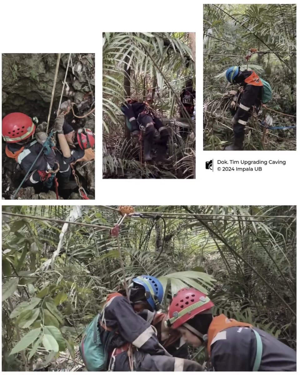 impalaub's tweet image. [UPGRADING CAVING]

Salam Lestari!

Tim Upgrading divisi Caving telah melakukan kegiatan di Kab.Malang

Materi yang diterapkan adalah Penelusuran Gua Horizontal dan Rescue Team

BRAVO!!!
__________________________________
#IMPALAUB #MAPALA #CAVING