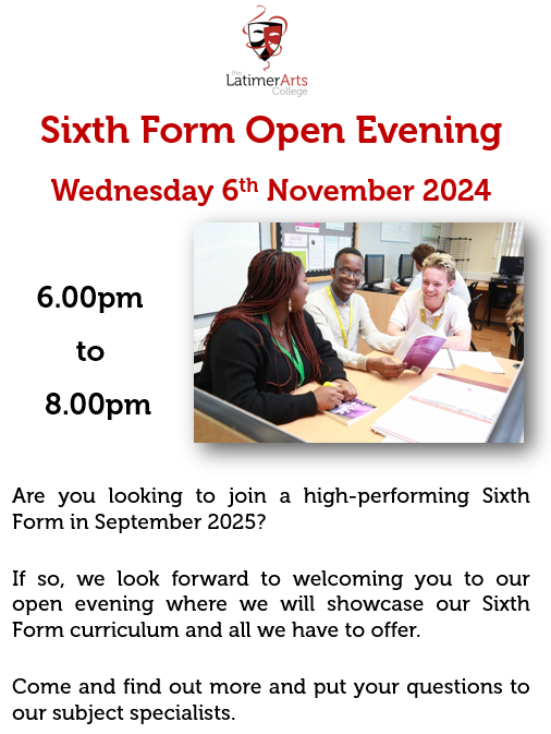 latimercollege's tweet image. We look forward to seeing you next week. One more week to go! 
#sixthform #latimer #openevening #unlockingpotential #inspiringexcellence