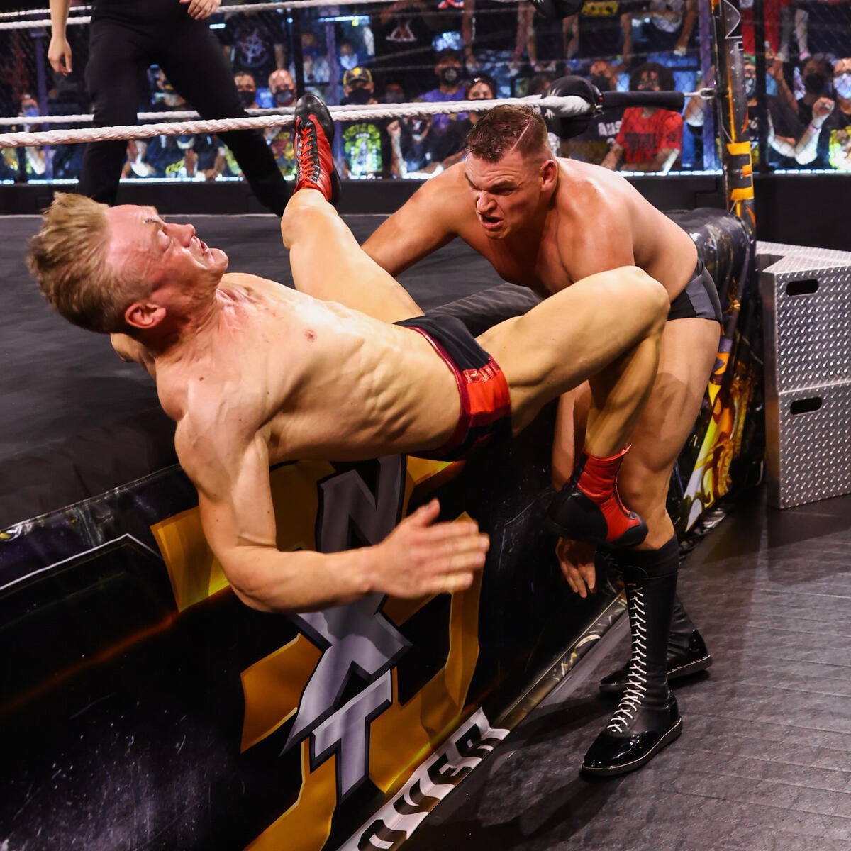 History of NXT tweet media